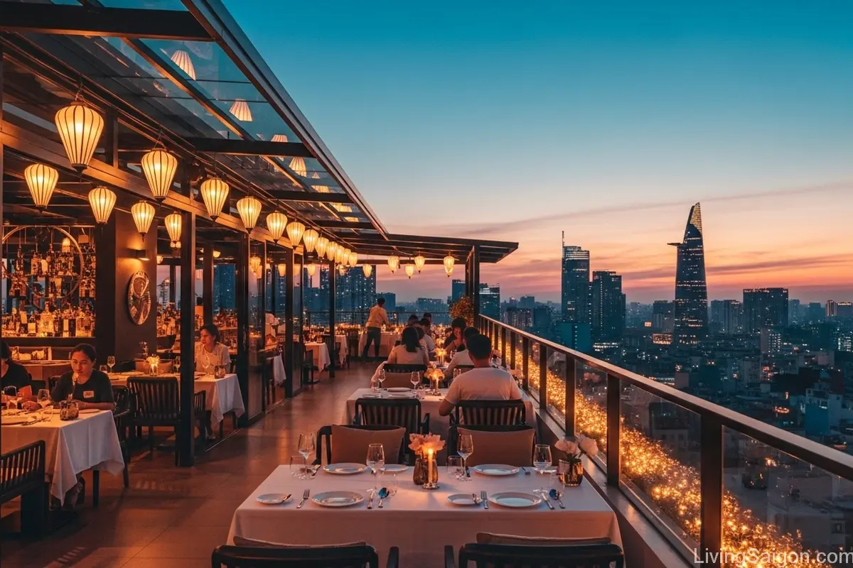rooftop restaurant ho chi minh city