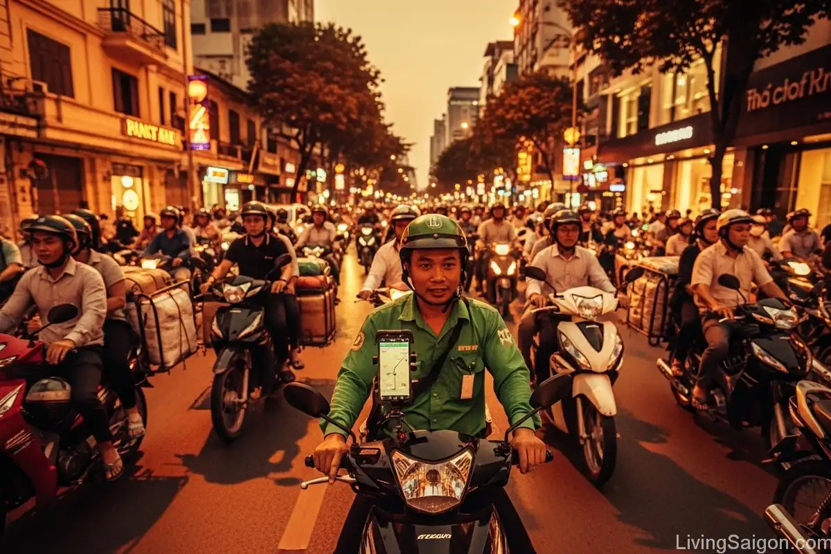 transport ho chi minh city motorbike taxi grab