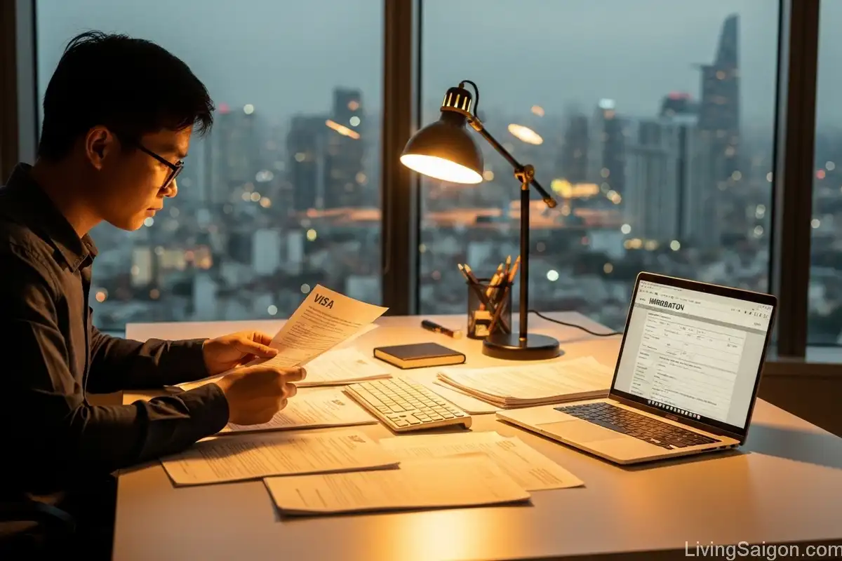 vietnam visa process ho chi minh city expats