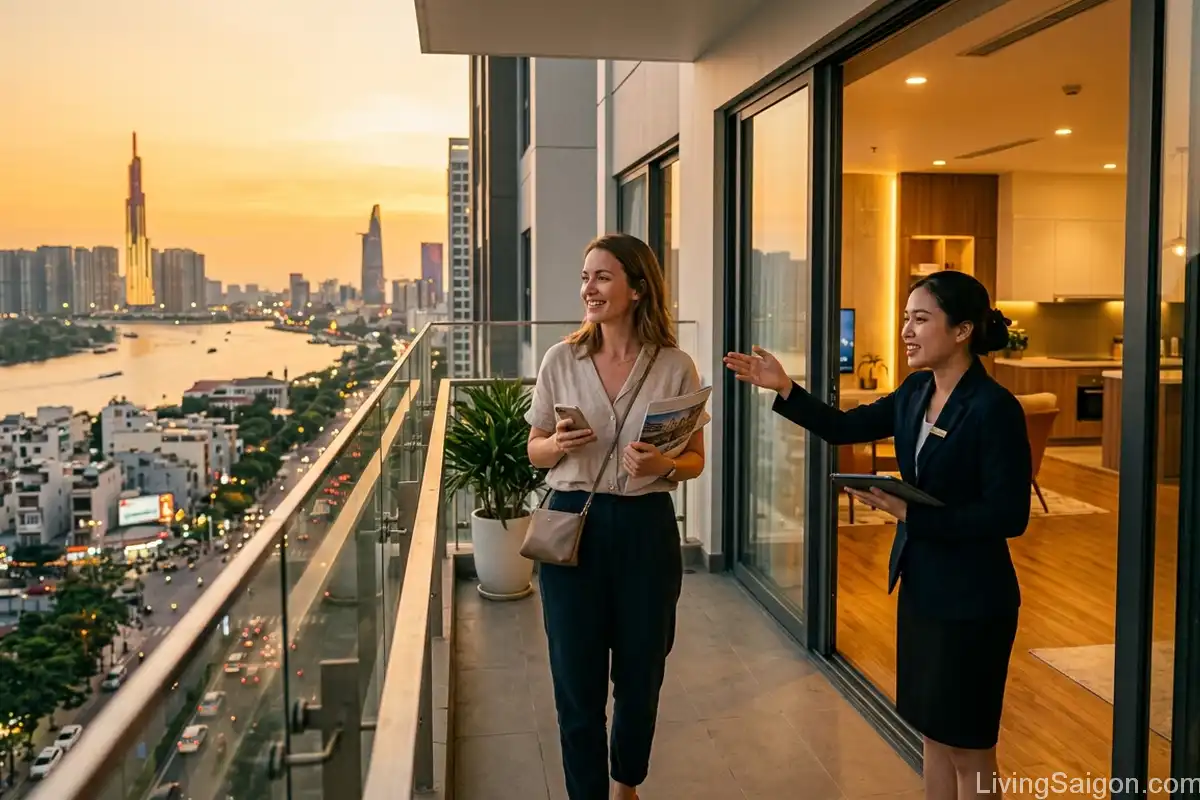 apartment viewing ho chi minh city expat rental
