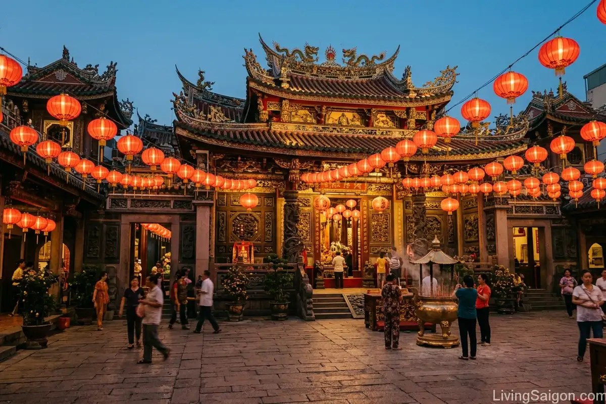 chinese temple ho chi minh city chinatown culture