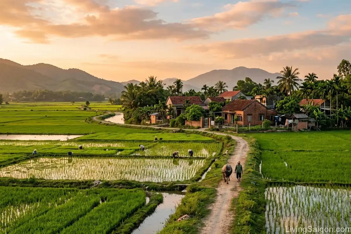 countryside ho chi minh city rural lifestyle travel