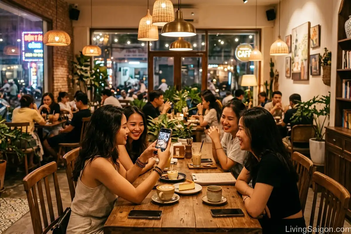 aesthetic cafe ho chi minh city instagram spot