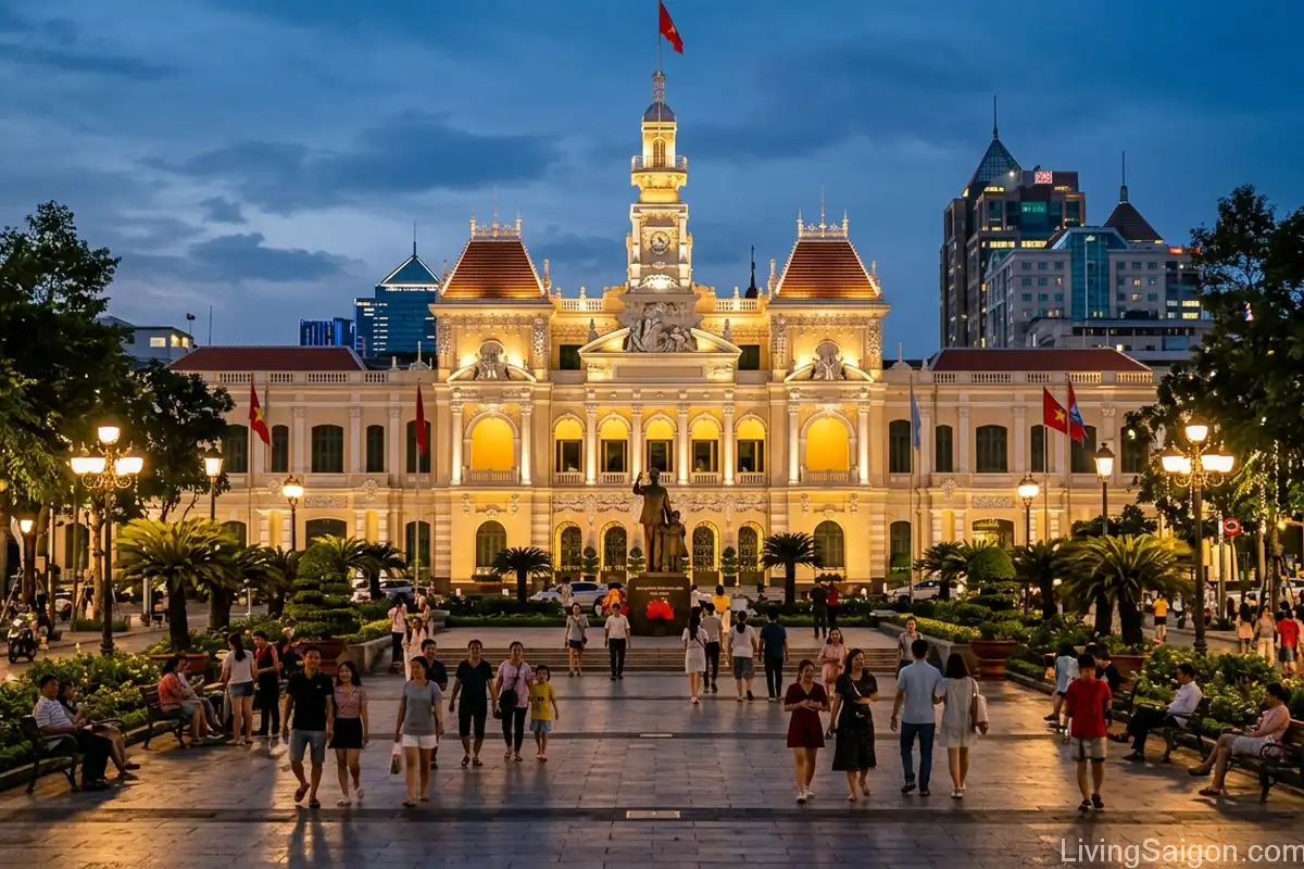 saigon city hall ho chi minh city architecture
