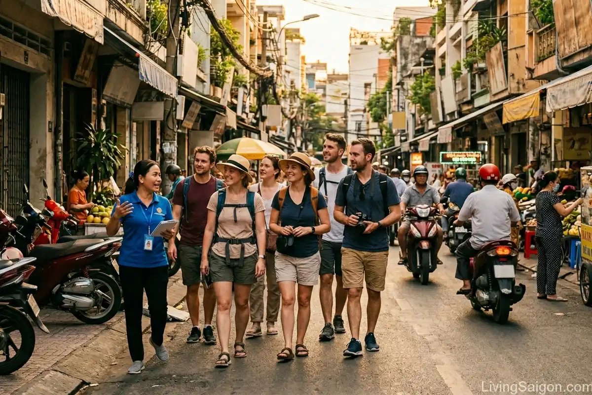 walking tour ho chi minh city travel guide