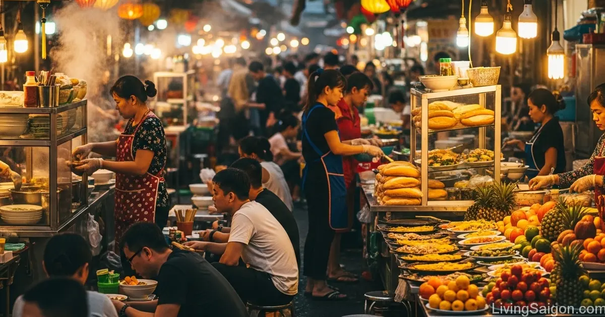 food in saigon vietnam street food