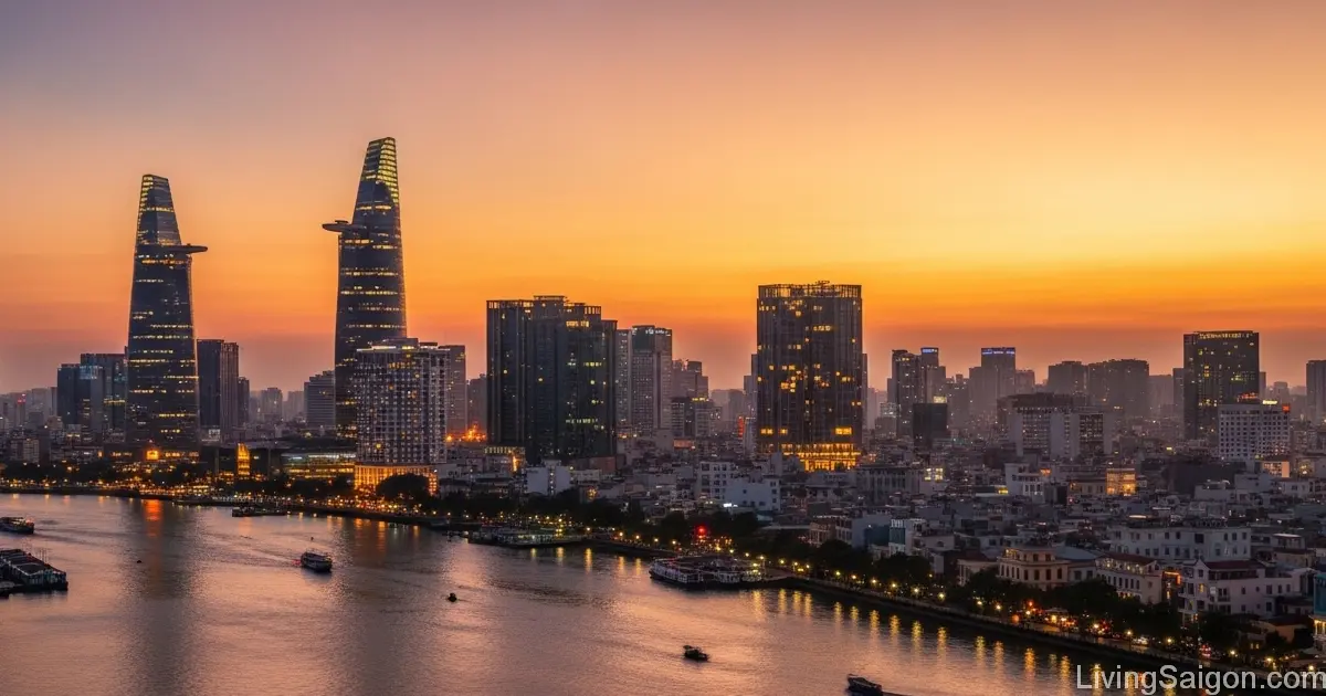where to live in saigon skyline view expat city overview